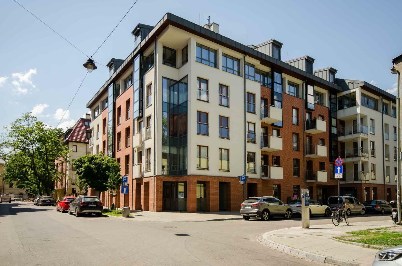 קרקוב Central Kazimierz Apartment With Balcony מראה חיצוני תמונה