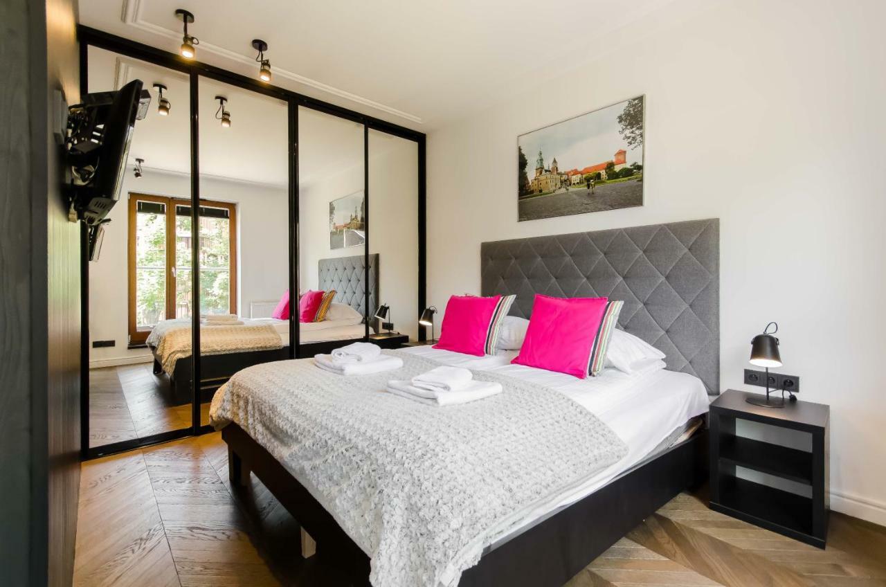 קרקוב Central Kazimierz Apartment With Balcony מראה חיצוני תמונה