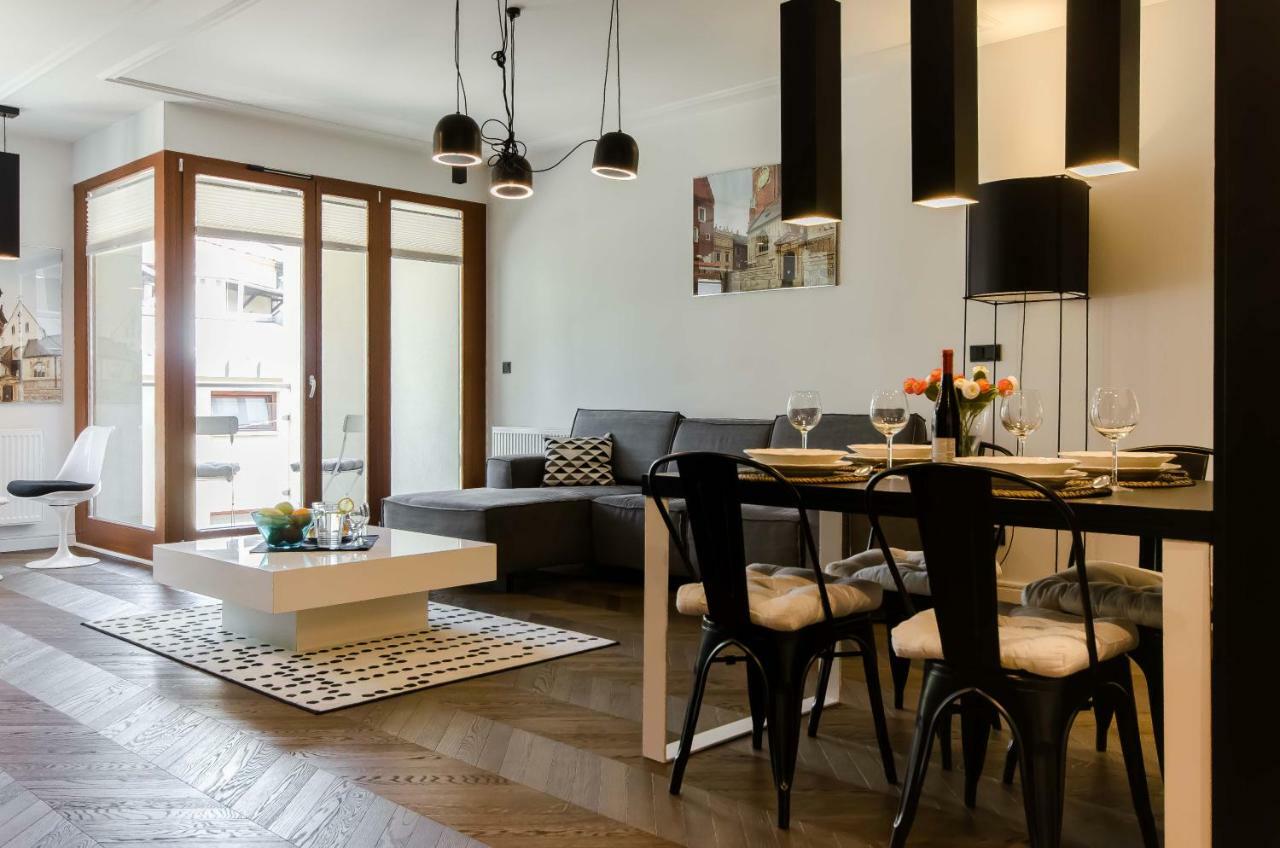 קרקוב Central Kazimierz Apartment With Balcony מראה חיצוני תמונה